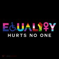Equality Hurts No One LGBT Black Disabled  Right Kind Coffee Mug thumb 5