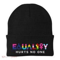 Equality Hurts No One LGBT Black Disabled  Right Kind Beanie thumb 0