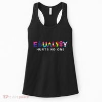 Equality Hurts No One LGBT Black Disabled  Right Kind Women's Tank Top thumb 0