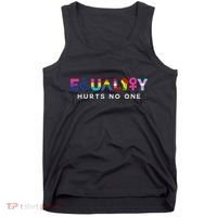 Equality Hurts No One LGBT Black Disabled  Right Kind Tank Top thumb 0