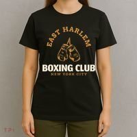 East Harlem New York City Boxing Club Boxing T-Shirt thumb 4