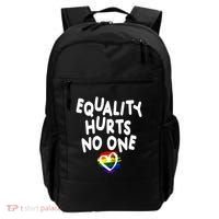 Equality Hurts No One Backpack thumb 0