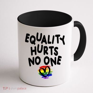 Equality Hurts No One Coffee Mug back