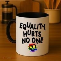 Equality Hurts No One Coffee Mug thumb 4