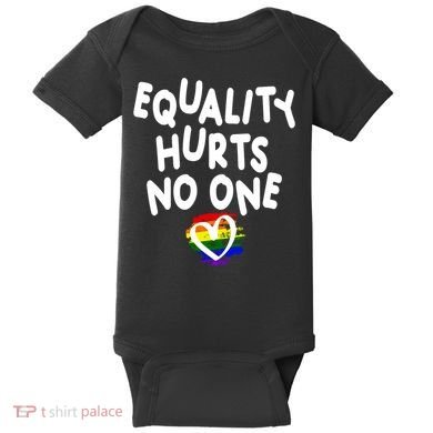 Equality Hurts No One Baby Bodysuit