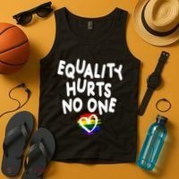 Equality Hurts No One Tank Top thumb 4