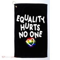 Equality Hurts No One Golf Towel thumb 0