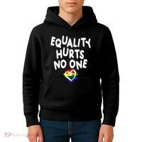 Equality Hurts No One Kids Hoodie thumb 4