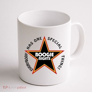 Everybody Has One Special Thing Boogie Nights Coffee Mug back