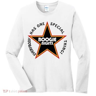 Everybody Has One Special Thing Boogie Nights Women's Long Sleeve Shirt