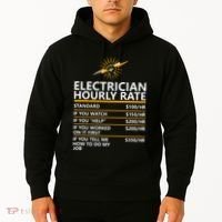 Electrician Hourly Rate Funny Hoodie thumb 2