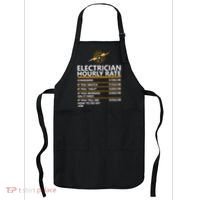 Electrician Hourly Rate Funny Apron thumb 0