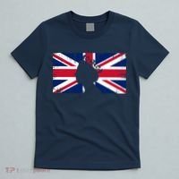 Elizabeth Her Royal Highness Queen Of England Flag T-Shirt thumb 5