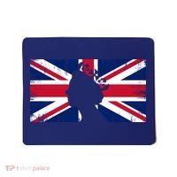 Elizabeth Her Royal Highness Queen Of England Flag Mousepad thumb 0