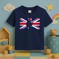 Elizabeth Her Royal Highness Queen Of England Flag Toddler T-Shirt thumb 3