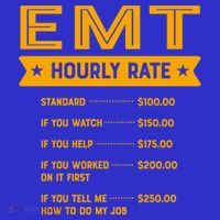 Emt Hourly Rate Labour Day Paramedic Workers Day Gift Hoodie thumb 7