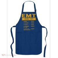 Emt Hourly Rate Labour Day Paramedic Workers Day Gift Apron thumb 0