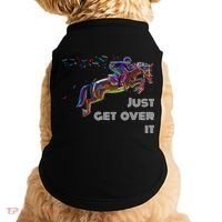 English Horse Show Jumping Just Get Over It Meaningful Gift Doggie Tank thumb 0