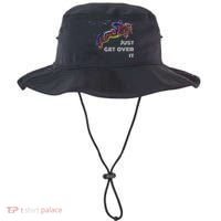 English Horse Show Jumping Just Get Over It Meaningful Gift Bucket Hat thumb 0