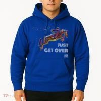 English Horse Show Jumping Just Get Over It Meaningful Gift Hoodie thumb 2