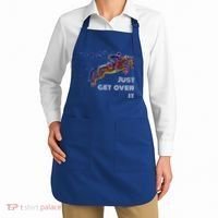 English Horse Show Jumping Just Get Over It Meaningful Gift Apron thumb 2
