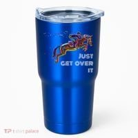 English Horse Show Jumping Just Get Over It Meaningful Gift Tumbler thumb 0