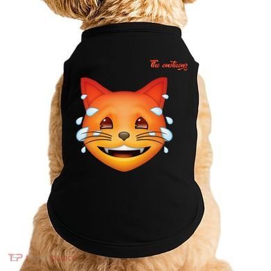 Emoji Heated Sweating Cat Face Doggie Tank