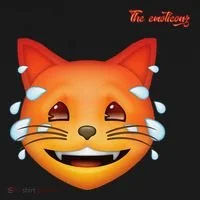 Emoji Heated Sweating Cat Face Toddler Hoodie thumb 2