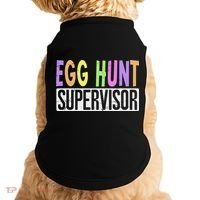 Egg Hunt Supervisor Egg Hunting Squad Moms Adult Easter Doggie Tank thumb 0