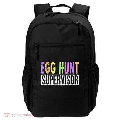 Egg Hunt Supervisor Egg Hunting Squad Moms Adult Easter Backpack