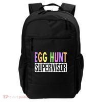Egg Hunt Supervisor Egg Hunting Squad Moms Adult Easter Backpack thumb 0