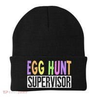 Egg Hunt Supervisor Egg Hunting Squad Moms Adult Easter Beanie thumb 0