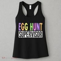 Egg Hunt Supervisor Egg Hunting Squad Moms Adult Easter Women's Tank Top thumb 3