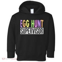 Egg Hunt Supervisor Egg Hunting Squad Moms Adult Easter Toddler Hoodie thumb 0