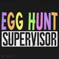 Egg Hunt Supervisor Egg Hunting Squad Moms Adult Easter Women's T-Shirt thumb 6