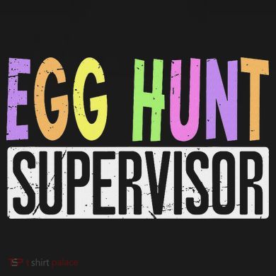 Egg Hunt Supervisor Egg Hunting Squad Moms Adult Easter Women's Tri-Blend 3/4-Sleeve Raglan Shirt