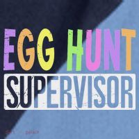 Egg Hunt Supervisor Egg Hunting Squad Moms Adult Easter Raglan Baseball Sleeve Shirt thumb 2