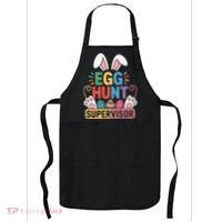 Egg Hunt Supervisor Bunny Paws Easter Party Matching Family Apron thumb 0