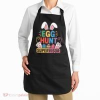 Egg Hunt Supervisor Bunny Paws Easter Party Matching Family Apron thumb 2