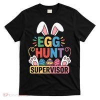 Egg Hunt Supervisor Bunny Paws Easter Party Matching Family T-Shirt thumb 0