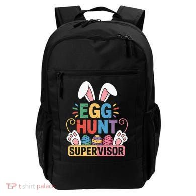 Egg Hunt Supervisor Bunny Paws Easter Party Matching Family Backpack