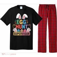 Egg Hunt Supervisor Bunny Paws Easter Party Matching Family Pajama Set thumb 0