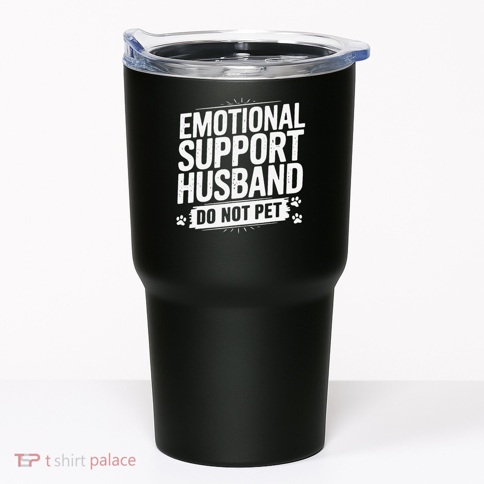 Emotional Husband Support Do Not Pet Funny Husband Humor Tumbler