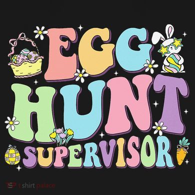 Egg Hunt Supervisor Eggs Hunting Easter Day Parents Mom Dad Sweatshirt Cinch Pack Bag