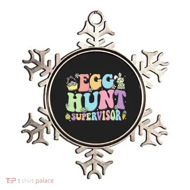 Egg Hunt Supervisor Eggs Hunting Easter Day Parents Mom Dad Ornament