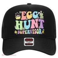 Egg Hunt Supervisor Eggs Hunting Easter Day Parents Mom Dad Hat thumb 0