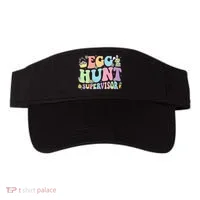 Egg Hunt Supervisor Eggs Hunting Easter Day Parents Mom Dad Visor thumb 0