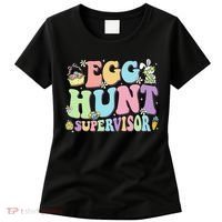 Egg Hunt Supervisor Eggs Hunting Easter Day Parents Mom Dad Women's T-Shirt thumb 0