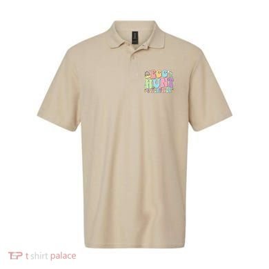 Egg Hunt Supervisor Eggs Hunting Easter Day Parents Mom Dad Polo