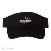 Elk Hunter Shed Happens Funny Deer Hunting Visor thumb 0